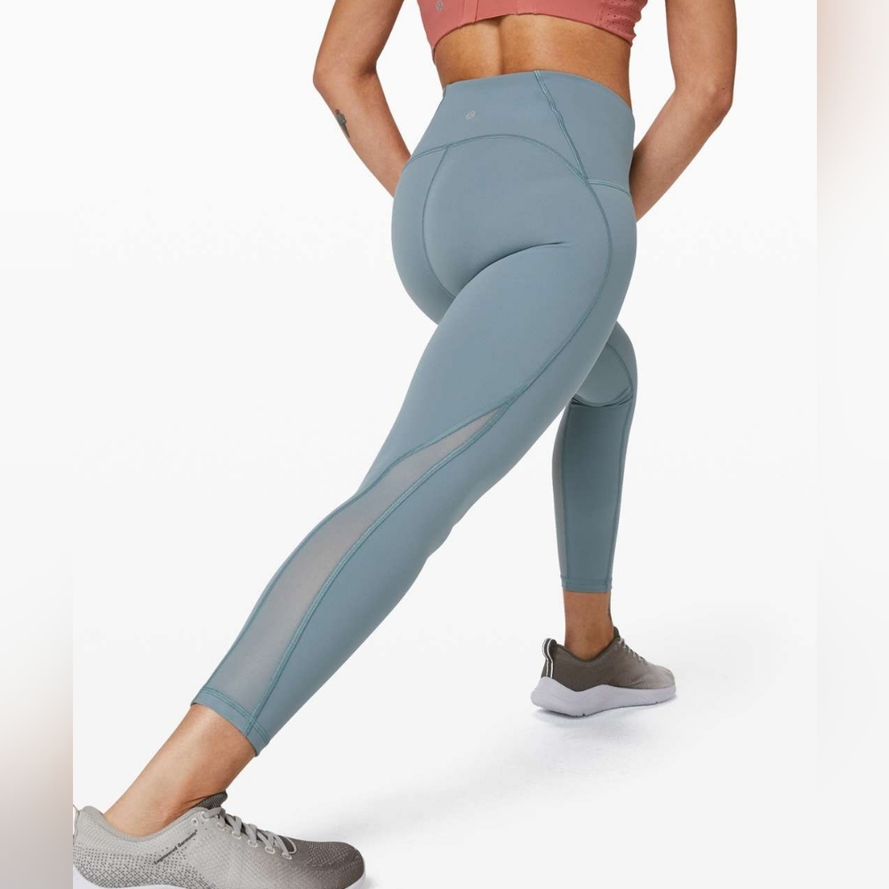 Lululemon Train Times Pant 25" Aquatic Green